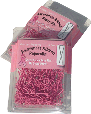 Awareness Ribbon Paperclip Packs