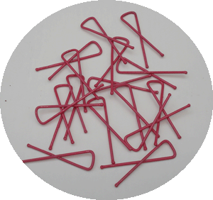 Awareness Ribbon Paperclips