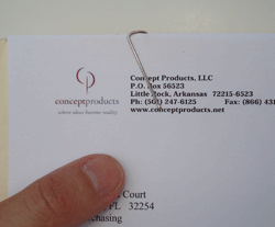 Ribbon Clip In Use
