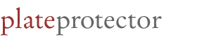 License Plate Protector License Plate Protector